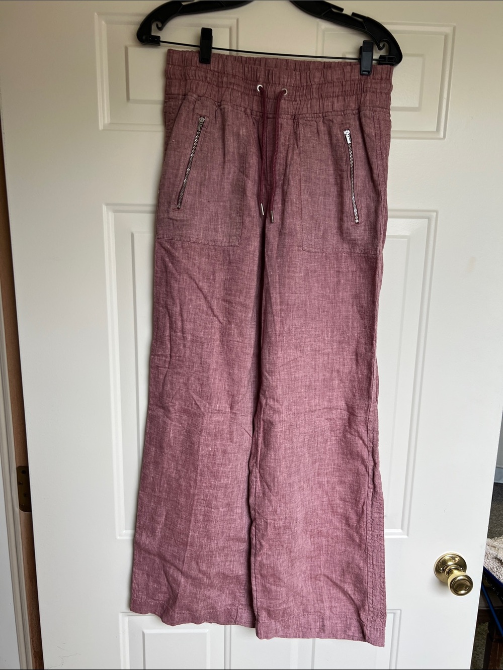 Athleta linen pants size 6 nwot
